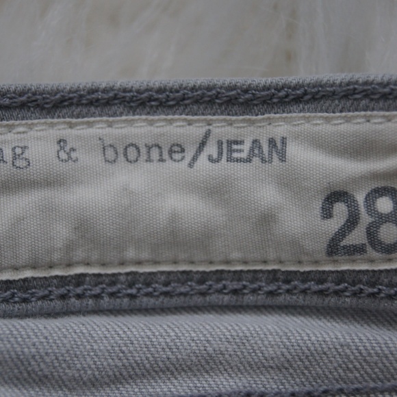 Rag & Bone The Dre Women’s 28 Aged Grey Jeans W1590K120AGG USA - Picture 6 of 10
